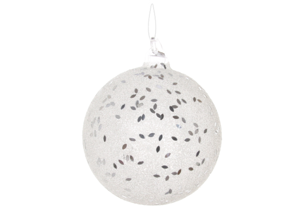 Burbulas dekoratyvinis 8cm (kalėdinė)
